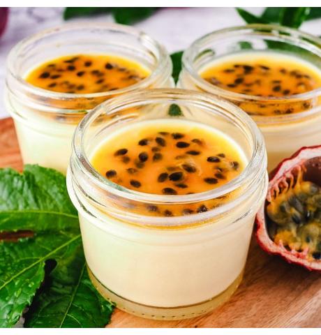 COMBO 1O BÁNH PANACOTTA VỊ CHANH DÂY